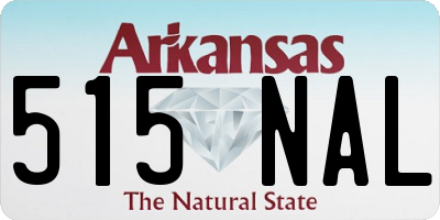 AR license plate 515NAL