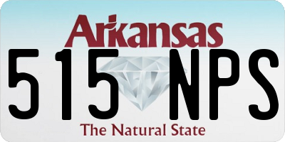 AR license plate 515NPS