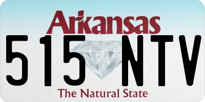 AR license plate 515NTV