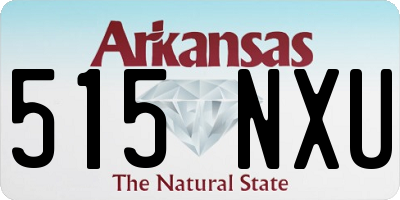 AR license plate 515NXU