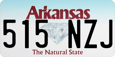 AR license plate 515NZJ