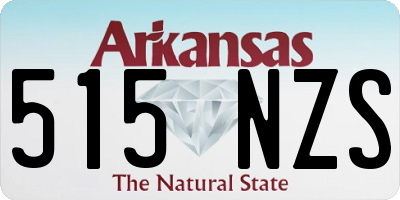AR license plate 515NZS