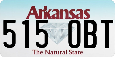 AR license plate 515OBT