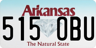 AR license plate 515OBU