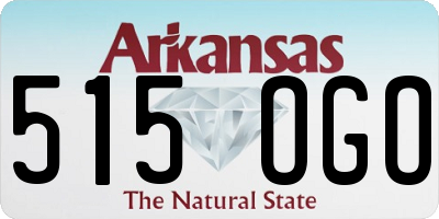 AR license plate 515OGO