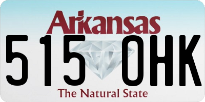 AR license plate 515OHK
