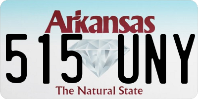 AR license plate 515UNY