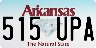 AR license plate 515UPA