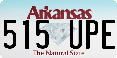 AR license plate 515UPE