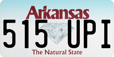 AR license plate 515UPI