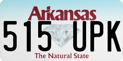 AR license plate 515UPK
