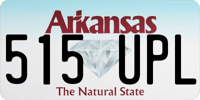 AR license plate 515UPL