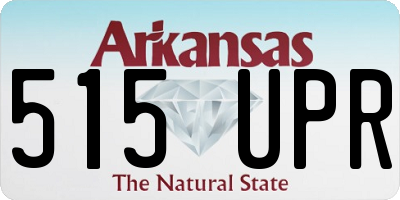 AR license plate 515UPR
