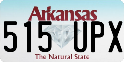 AR license plate 515UPX