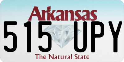 AR license plate 515UPY