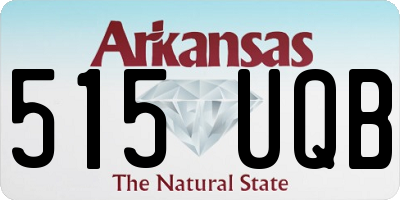 AR license plate 515UQB