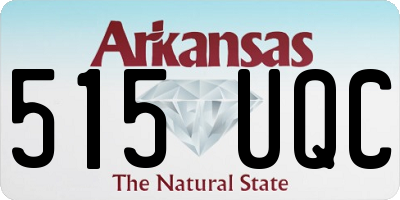AR license plate 515UQC