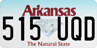 AR license plate 515UQD