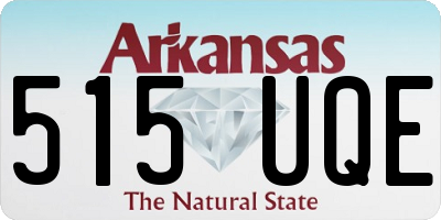 AR license plate 515UQE