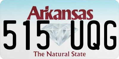 AR license plate 515UQG