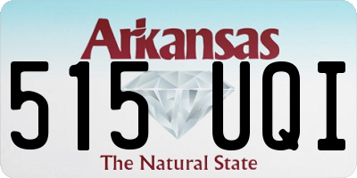 AR license plate 515UQI