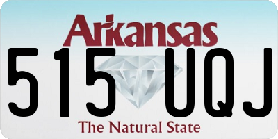 AR license plate 515UQJ
