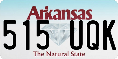 AR license plate 515UQK