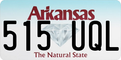 AR license plate 515UQL