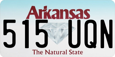 AR license plate 515UQN