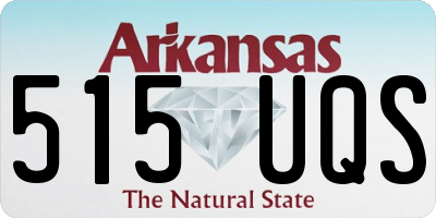 AR license plate 515UQS