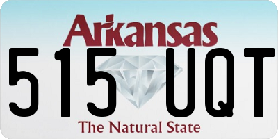 AR license plate 515UQT