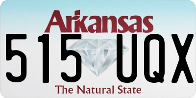 AR license plate 515UQX