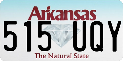 AR license plate 515UQY