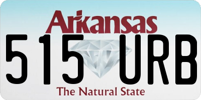 AR license plate 515URB