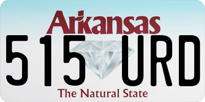 AR license plate 515URD