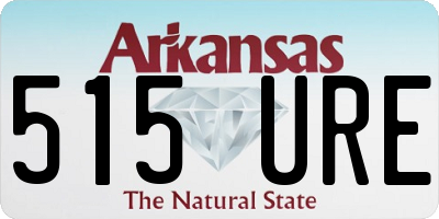 AR license plate 515URE