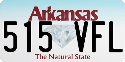 AR license plate 515VFL
