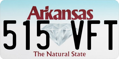 AR license plate 515VFT