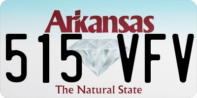 AR license plate 515VFV