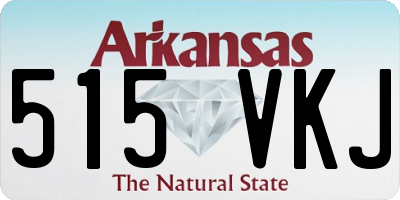 AR license plate 515VKJ