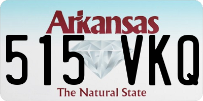 AR license plate 515VKQ