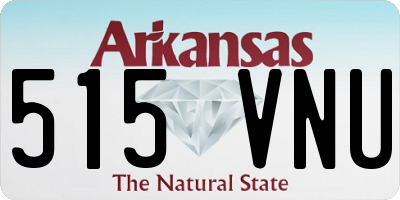 AR license plate 515VNU