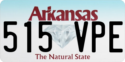 AR license plate 515VPE