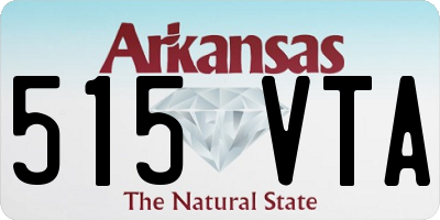 AR license plate 515VTA