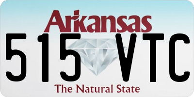 AR license plate 515VTC