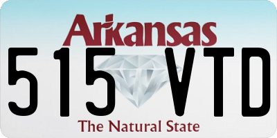 AR license plate 515VTD