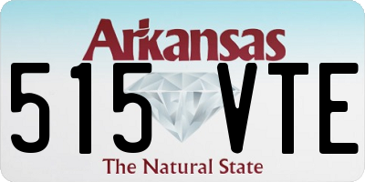 AR license plate 515VTE