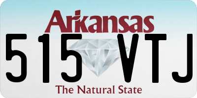 AR license plate 515VTJ