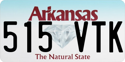 AR license plate 515VTK