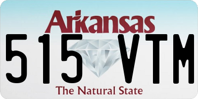 AR license plate 515VTM